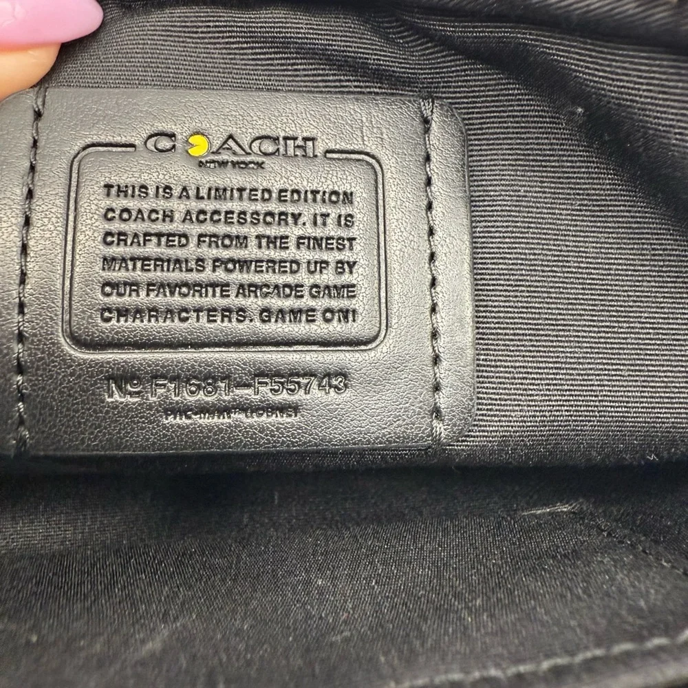 Coach Novelty Crossbody Pac Man NWT π Rare π Womans - Picture 8 of 12